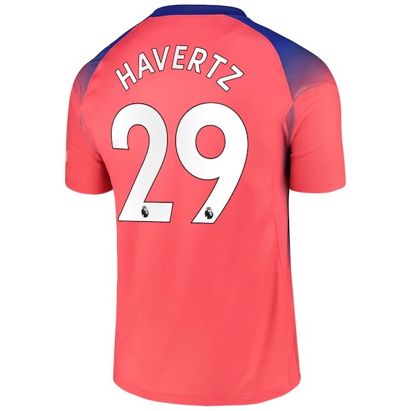Camiseta Chelsea NO.29 Havertz 3ª Kit 2020 2021 Naranja